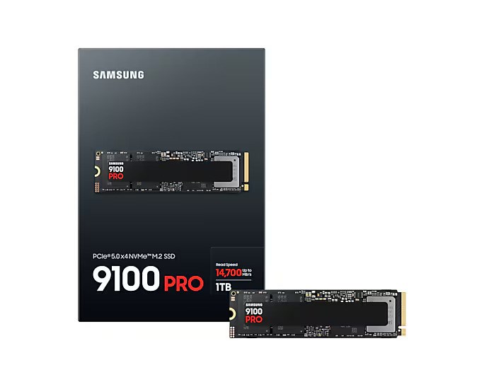 Samsung SSD 9100 PRO PCIe 5.0 NVMe M.2 SSD – 1 TB2 