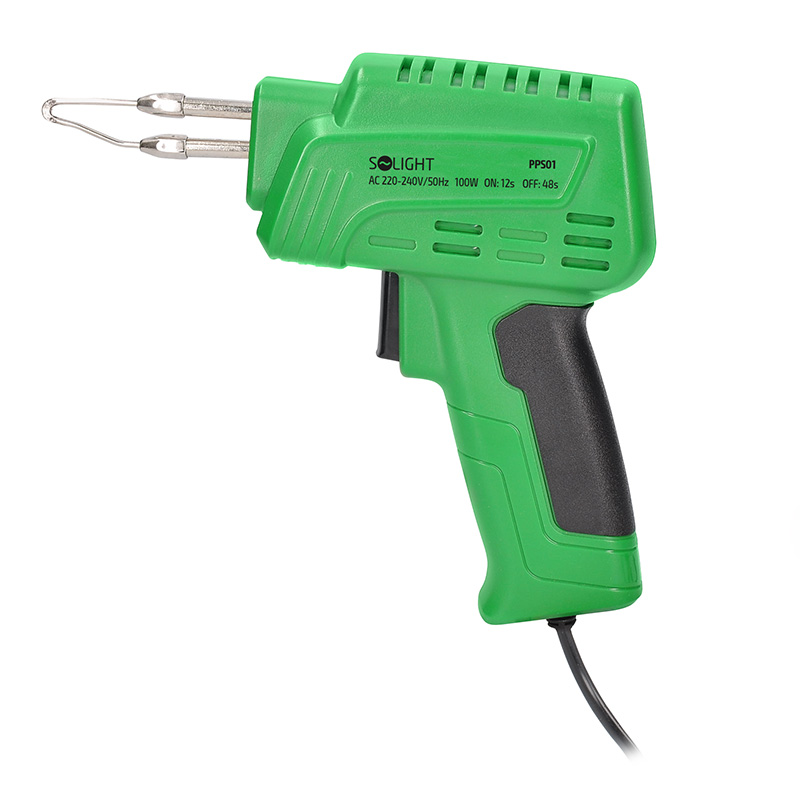 Solight pistole pájecí 100W sada5 