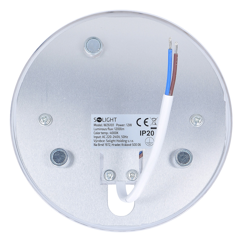 Solight LED světelný zdroj do stropních světel,  12W,  1200lm,  4000K,  130mm3 