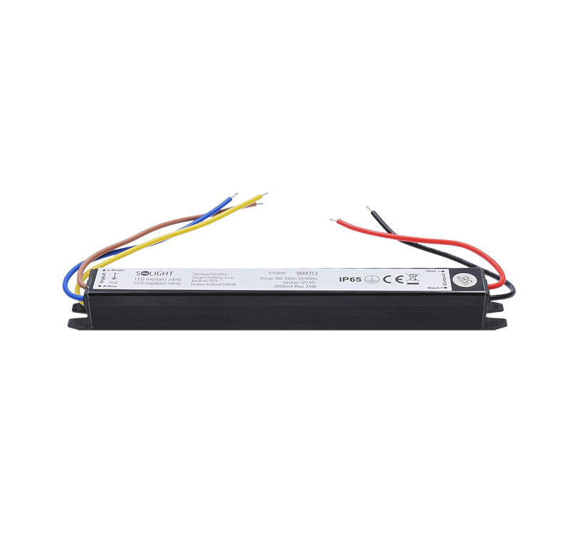 Solight LED napájecí zdroj,  230V - 12V,  2A,  24W,  IP651 