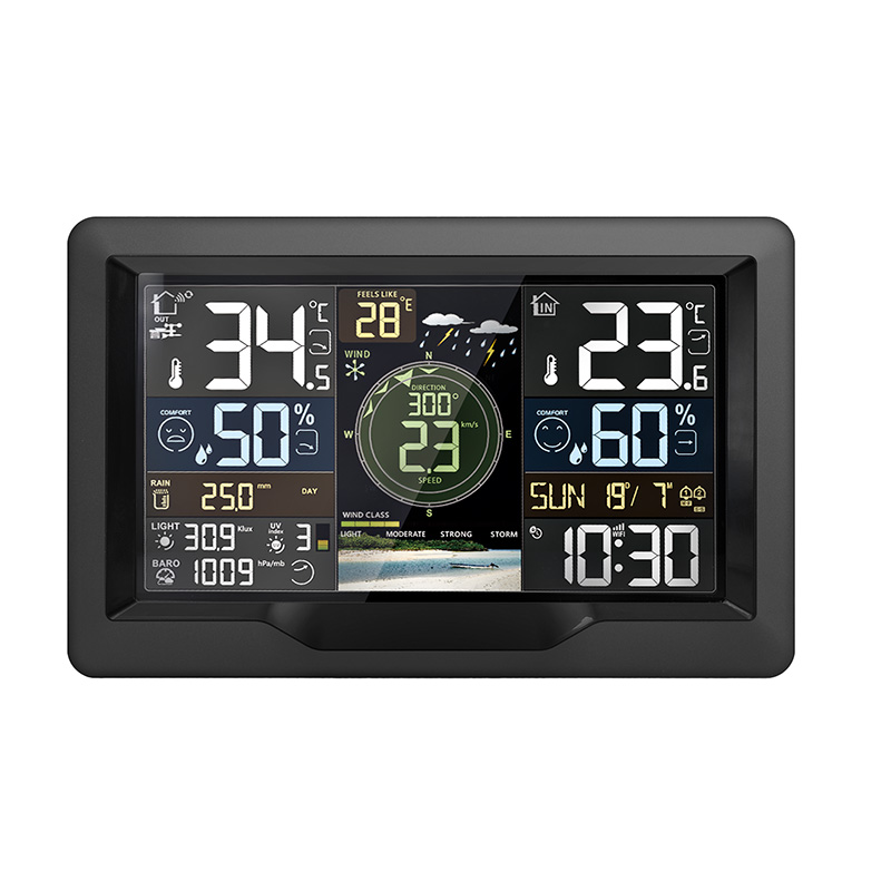 Solight profesionální smart WIFI meteostanice1 