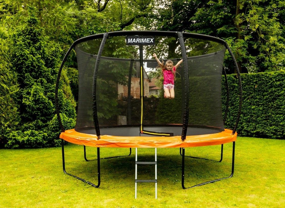 Marimex Premium trampolína 366 cm + vnitřní ochranná síť + schůdky ZDARMA9 