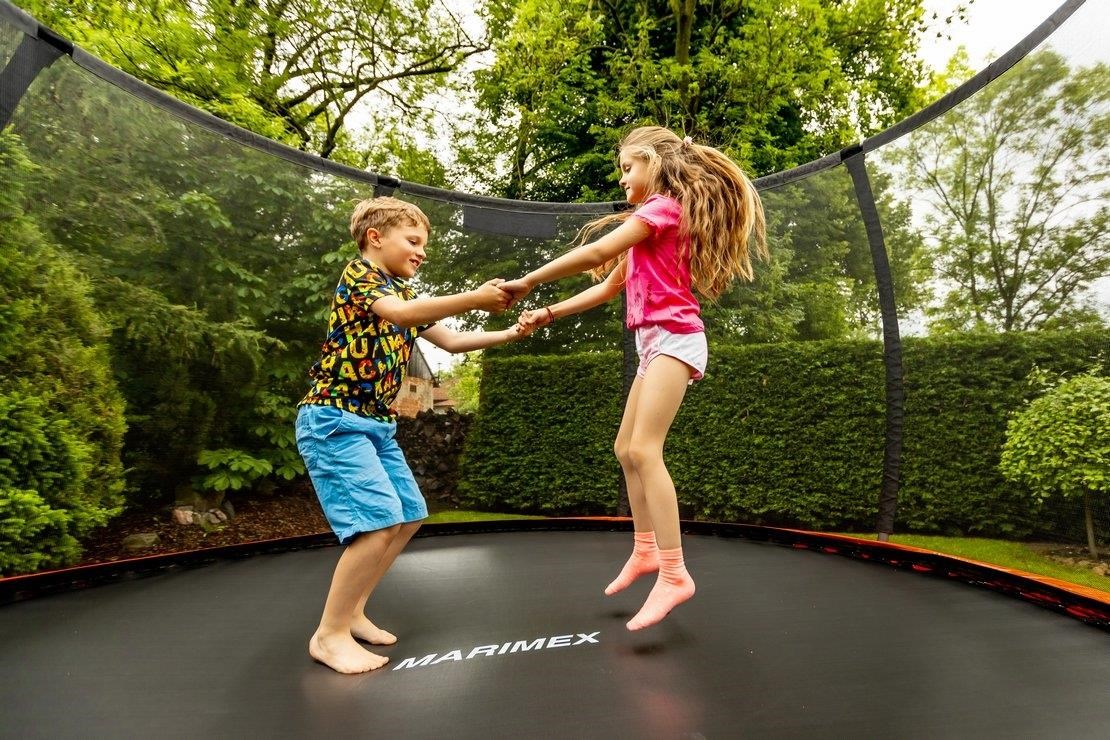 Marimex Premium trampolína 457 cm + vnitřní ochranná síť + schůdky ZDARMA6 