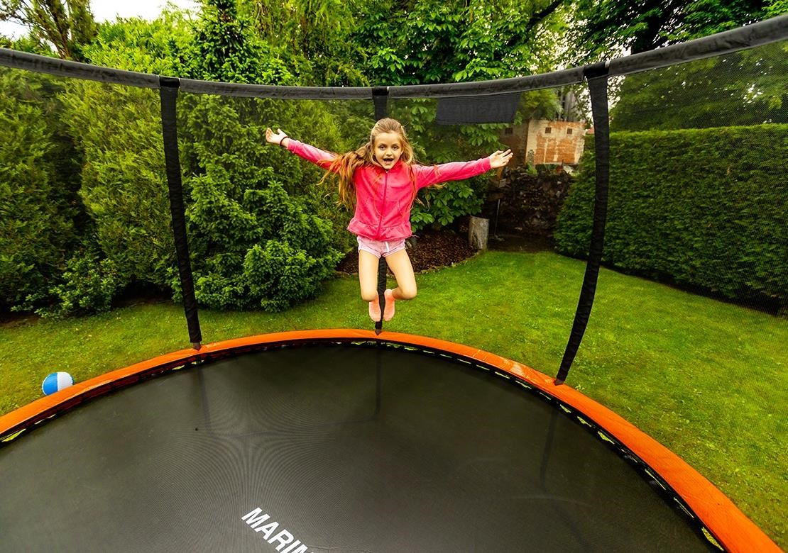 Marimex Premium trampolína 457 cm + vnitřní ochranná síť + schůdky ZDARMA7 