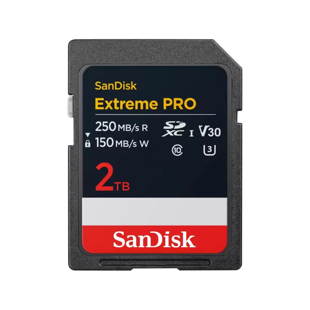 SanDisk SDXC karta 2TB Extreme PRO (250 MB/ s Class 10,  UHS-I U3 V30)0 