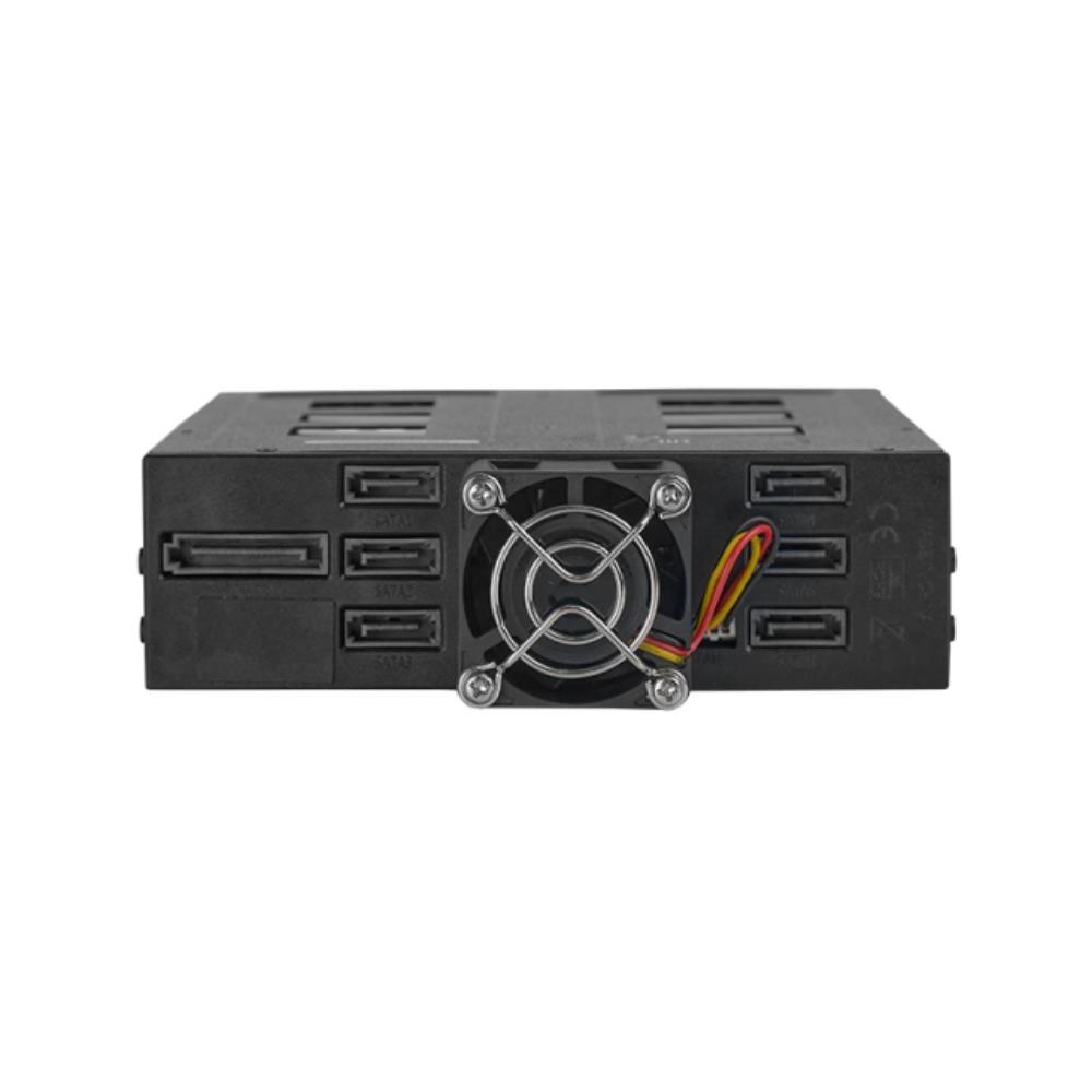 CHIEFTEC SATA/ SAS Backplane CBP-625,  1x 5, 25“ bay for 6x 2, 5“ HDDs/ SSDs,  Hot-Swap1 