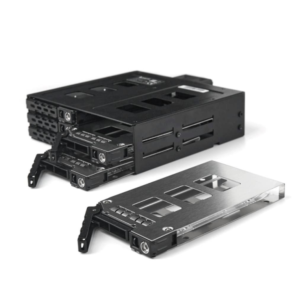 CHIEFTEC SATA/ SAS Backplane CBP-625,  1x 5, 25“ bay for 6x 2, 5“ HDDs/ SSDs,  Hot-Swap3 
