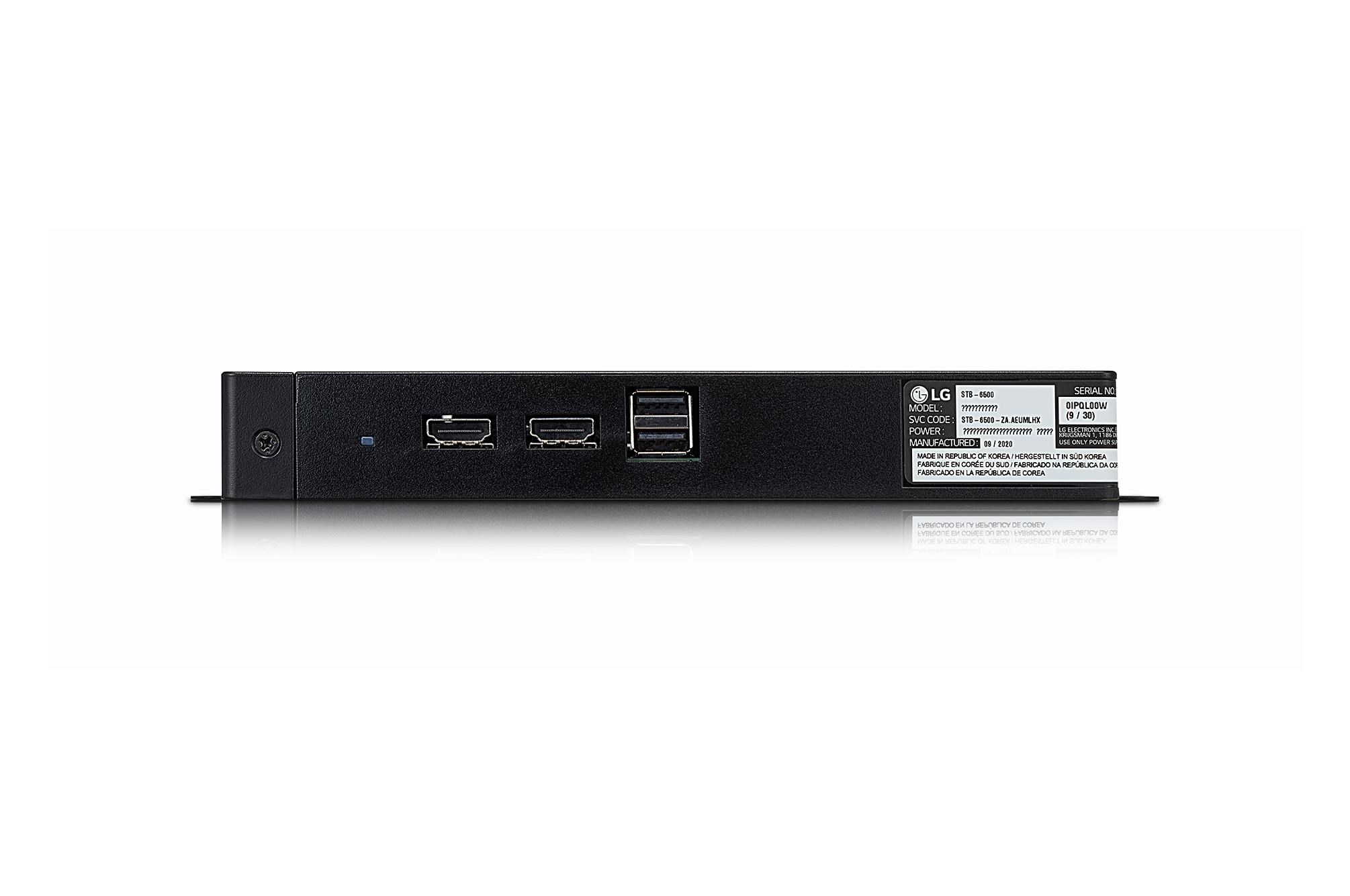 LG HTV Hotel TV	Commercial_TV Acc Set-top Box(Except for PDP TV) STB-6500.AEU6 