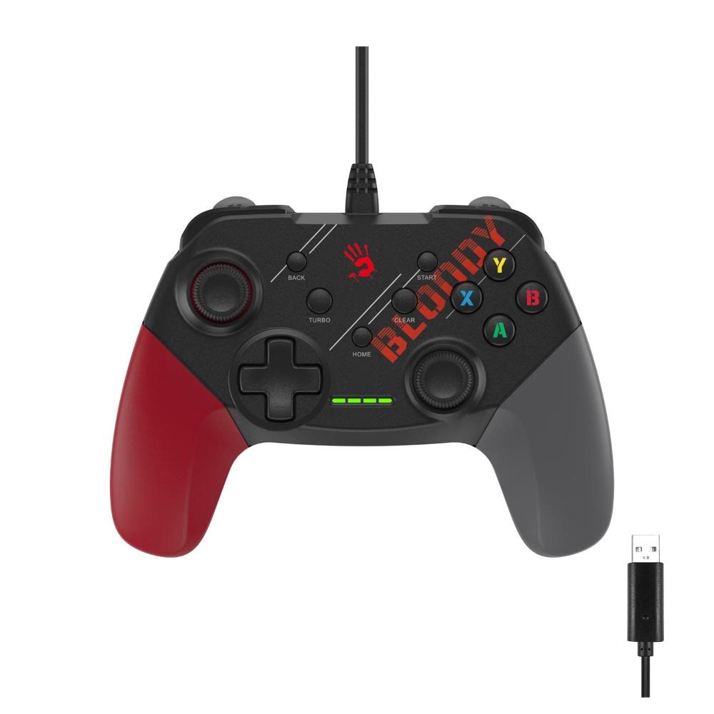 A4tech Bloody GP30,  gamepad,  USB,  černo-červený0 