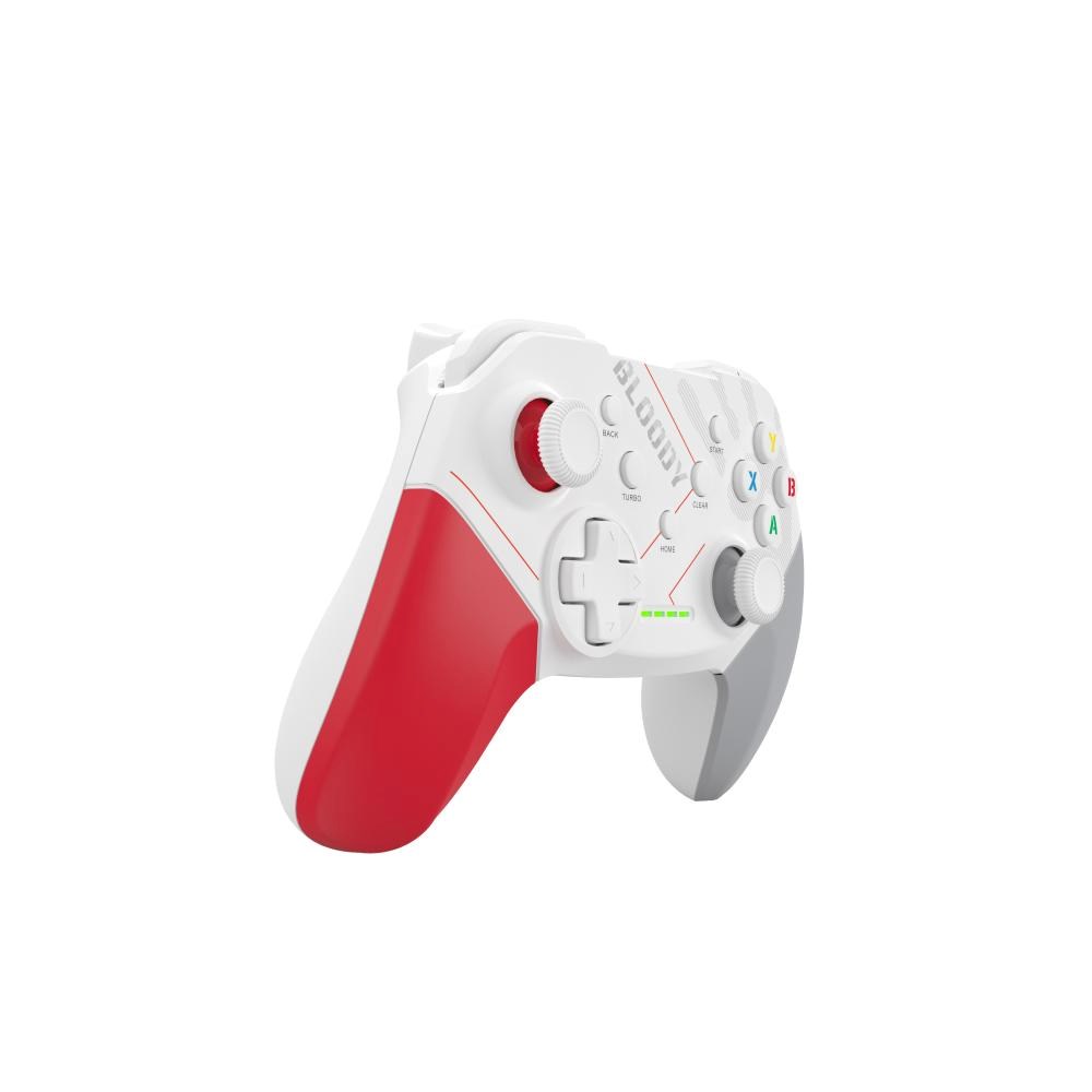 A4tech Bloody GPW50,  gamepad,  Dual mode 2, 4G+USB,  bílá1 