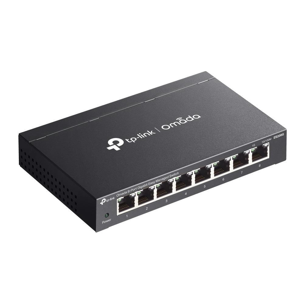 TP-Link OMADA switch ES208G (8xGbE, fanless)3 