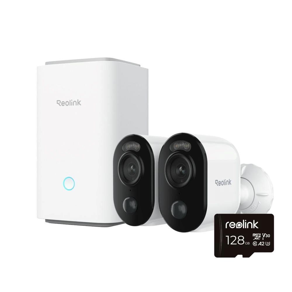 REOLINK Home Hub,  2x Argus Series B310 + 128GB microSD karta0 