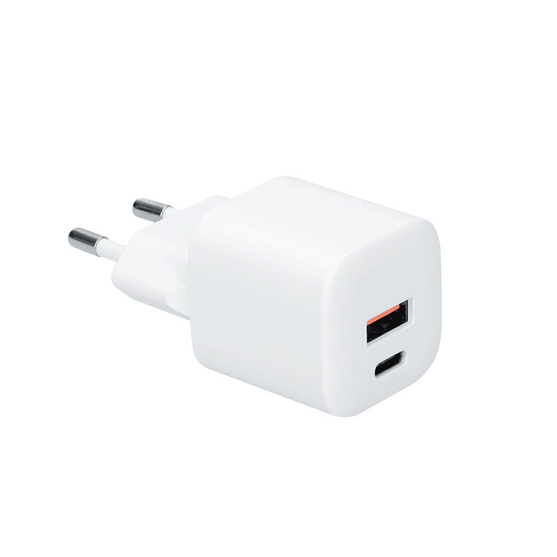 Solight USB-C + USB-A fast charger GaN 20W PD1 