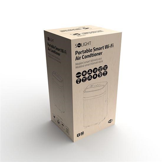 Solight mobilní klimatizace 12000 BTU,  smart WiFi,  chlazení,  odvlhčování,  ventilátor7 