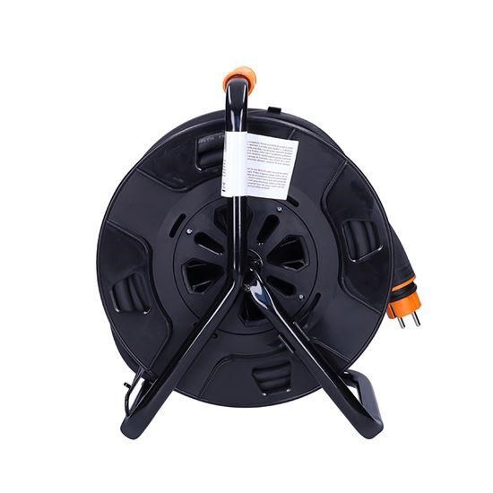 Solight 4z prodlužovací přívod - na bubnu,  25m guma H07RN-F,  3x 2, 5mm2,  IP444 