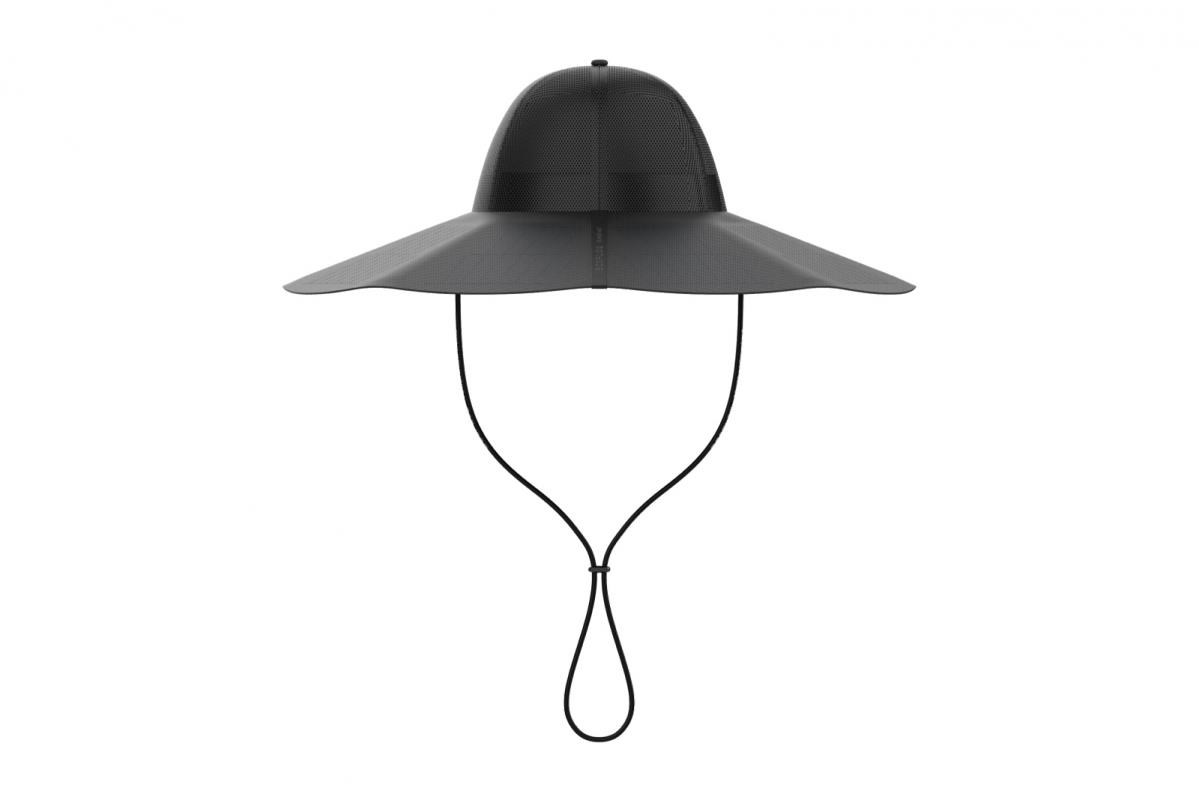 EcoFlow Power Hat-L-XL klobouk se solárním nabíjením,  USB-A a USB-C2 