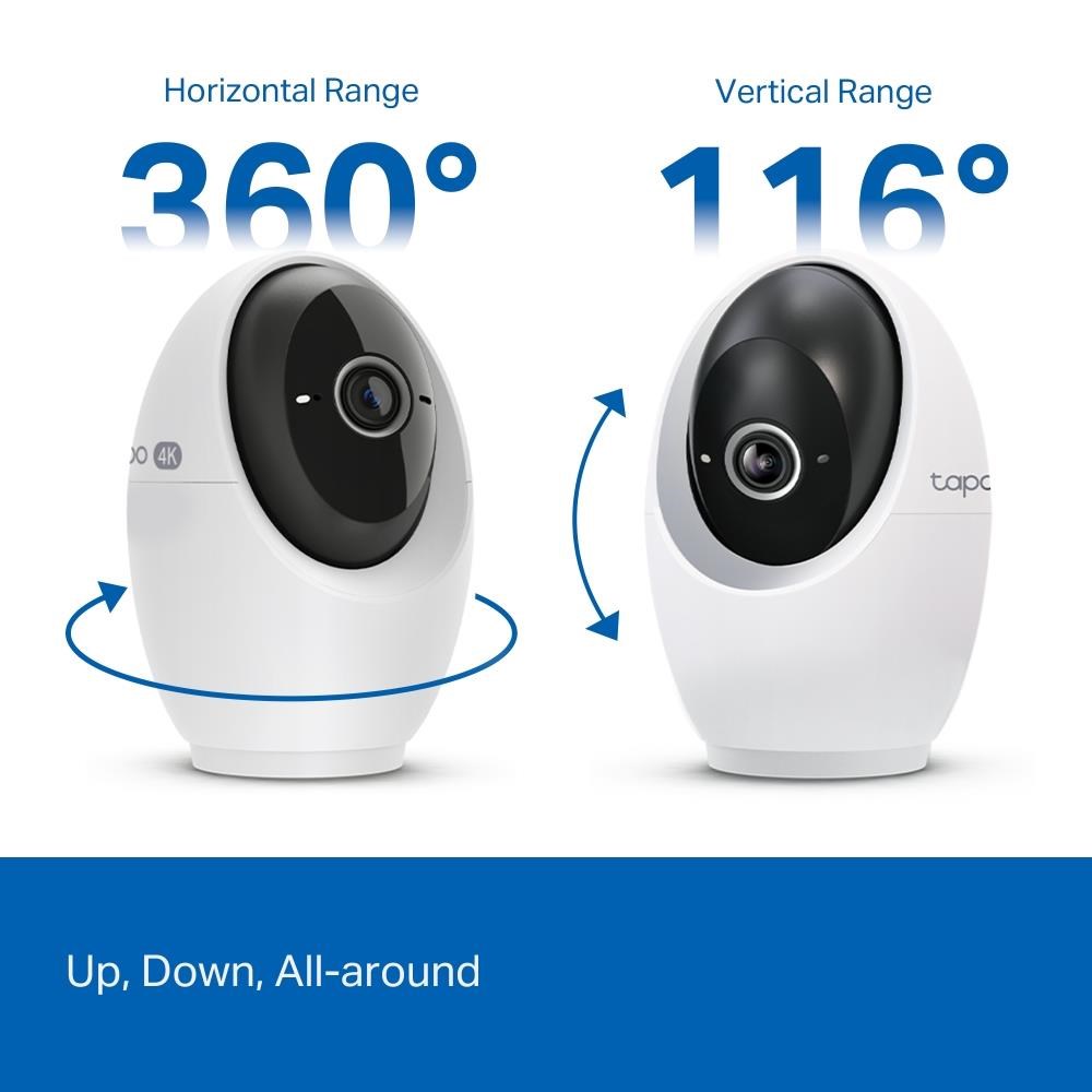 TP-Link Tapo C260 domácí-indoor kamera (8MP,  4K 2160p,  IR 12m,  WiFi,  micro SD card)3 