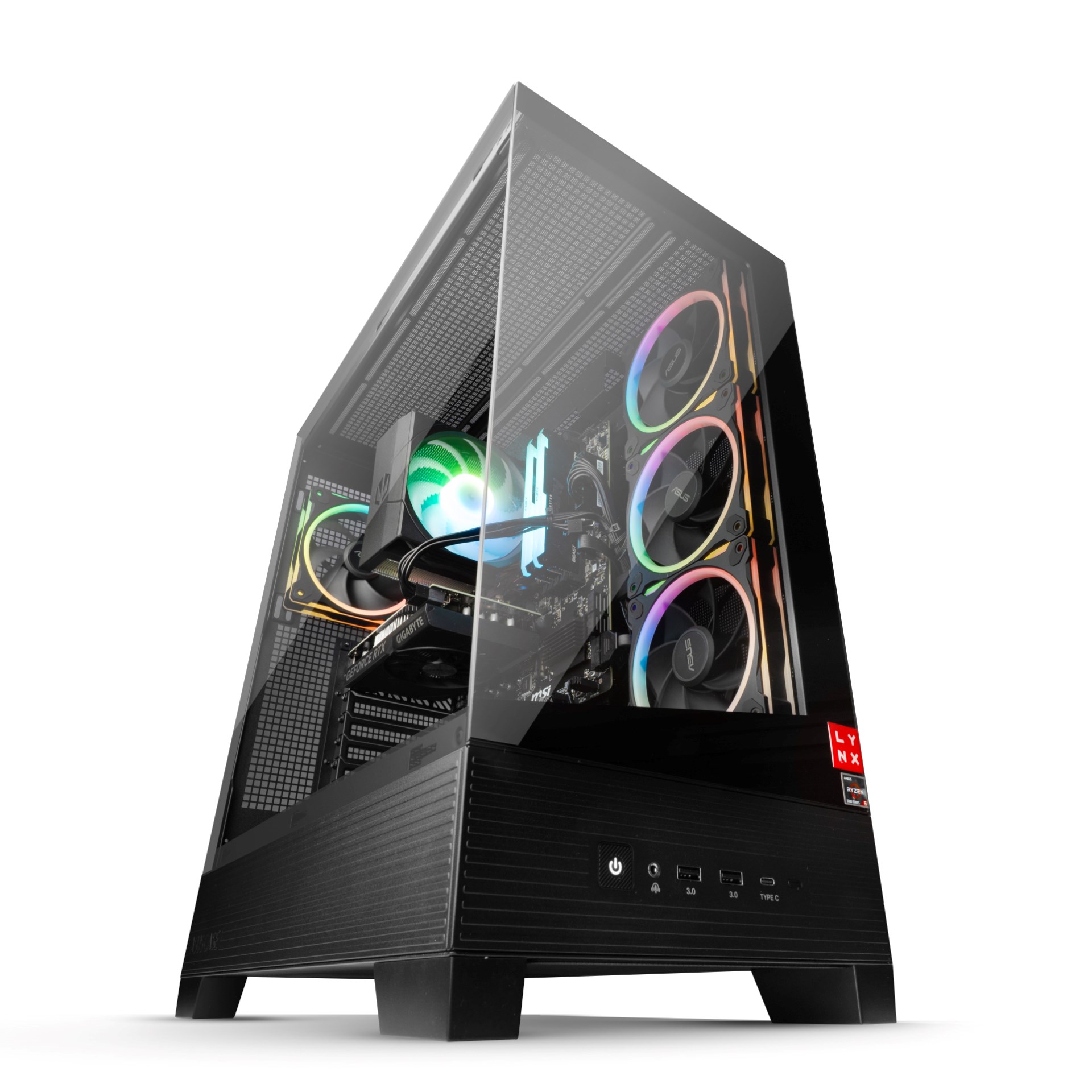 oLYNX Challenger Ryzen 5 7600X 32GB 1TB SSD NVMe RTX 5060 8G W11 Home2 
