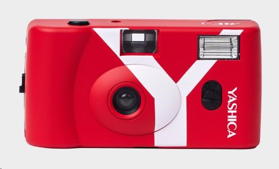 YASHICA MF-1 Snapshot Art Camera (Red) - analogový fotoaparát1 
