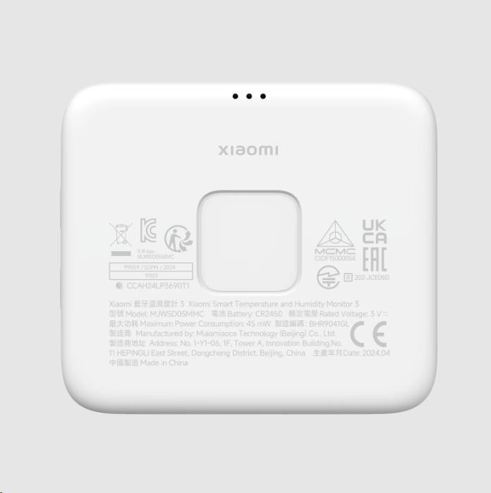 Xiaomi Mi Temperature And Humidity Monitor 34 