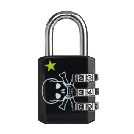 Master Lock Kombinační visací zámek  1509EURDSKULL - 30mm0 