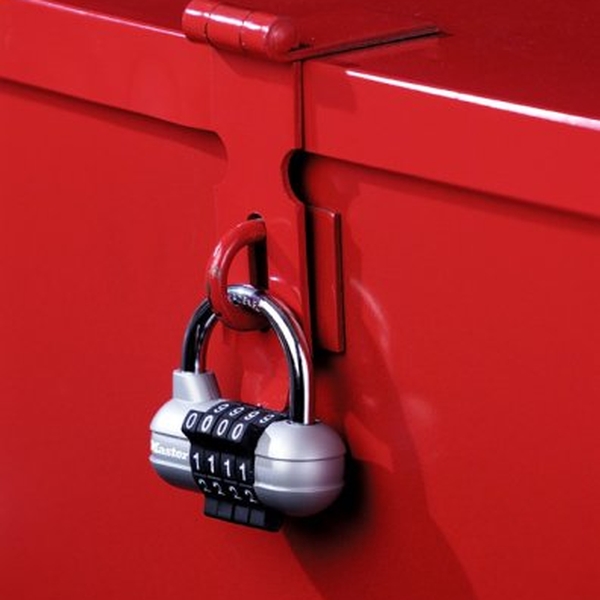 Master Lock Kombinační visací zámek horizontální 1520EURD -  - šedý1 