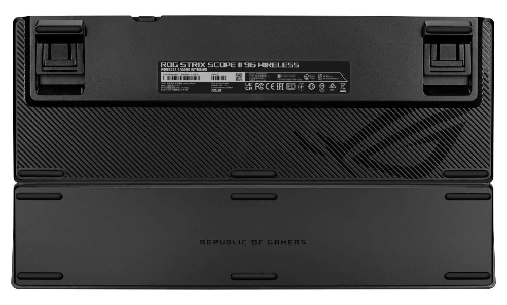 ASUS klávesnice ROG STRIX SCOPE II X,  mechanická,  drátová,  ROG NX Snow V2,  CZ/ SK3 