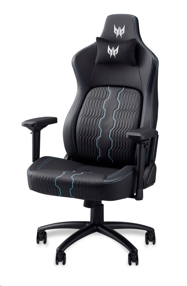 ACER herní křeslo/ židle Predator Rift Pro, 4D područky, zádová opěrka, otočná konstrukce, Black1 
