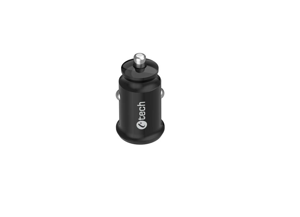 Nabíjačka USB do auta C-TECH UCC-03, 2x USB
