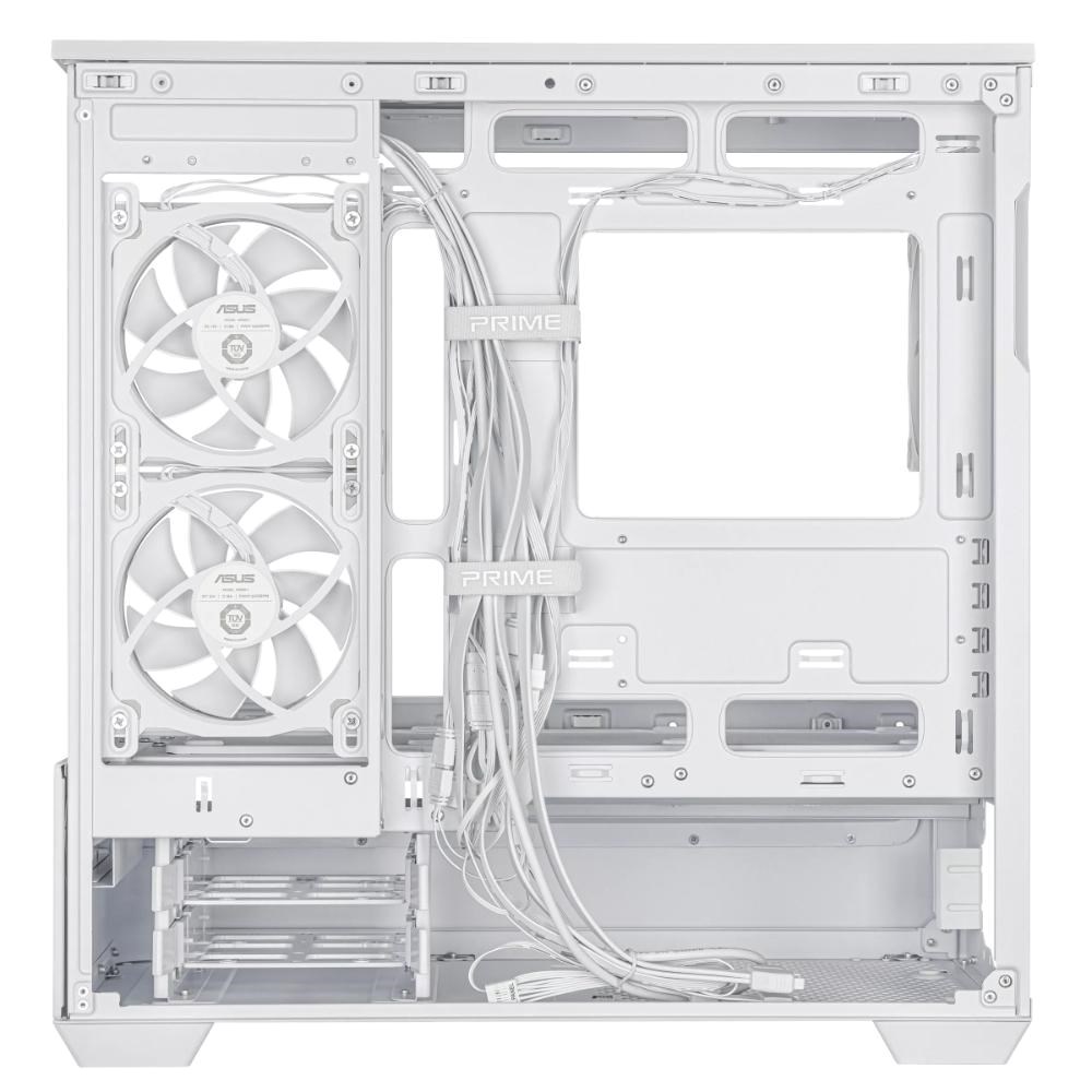 ASUS Case AP202 PRIME CASE,  mATX,  Průhledná bočnice,  3x 120mm ARGB Fan,  bílá7 