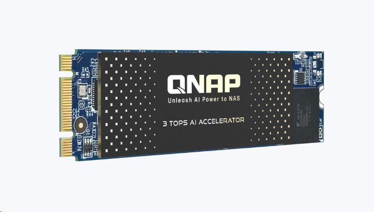 QNAP QAI-M100 - Rockchip RK1808 Cortex-A35 1.6GHz, 3 Top NPU, M.2 2280 PCIe Gen2 x1 AI accelerator