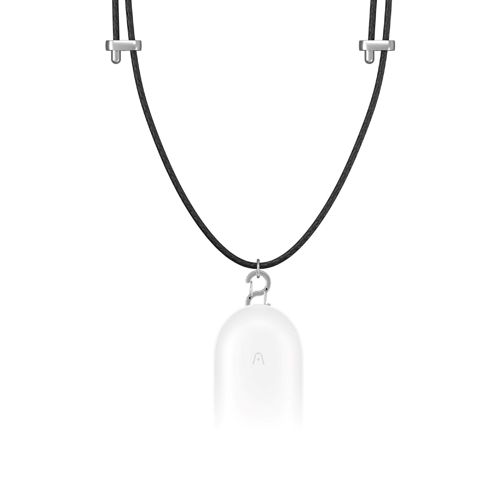 PLAUD Note Pin Lanyard Black - Řemínek na krk,  černý3 