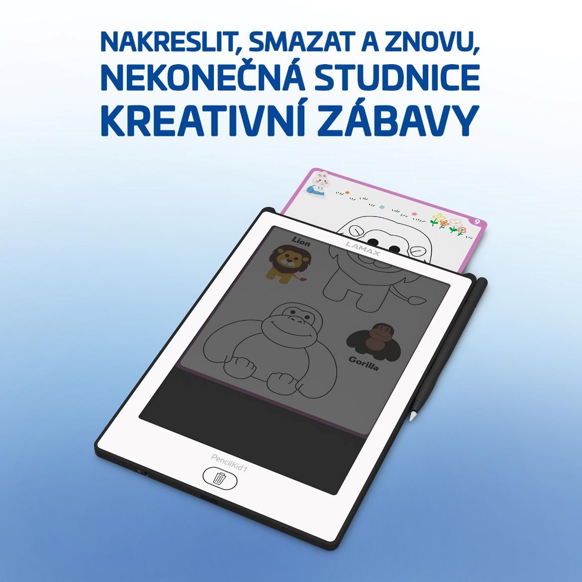 LAMAX PencilKid1 - Kreslicí edukativní tabulka5 