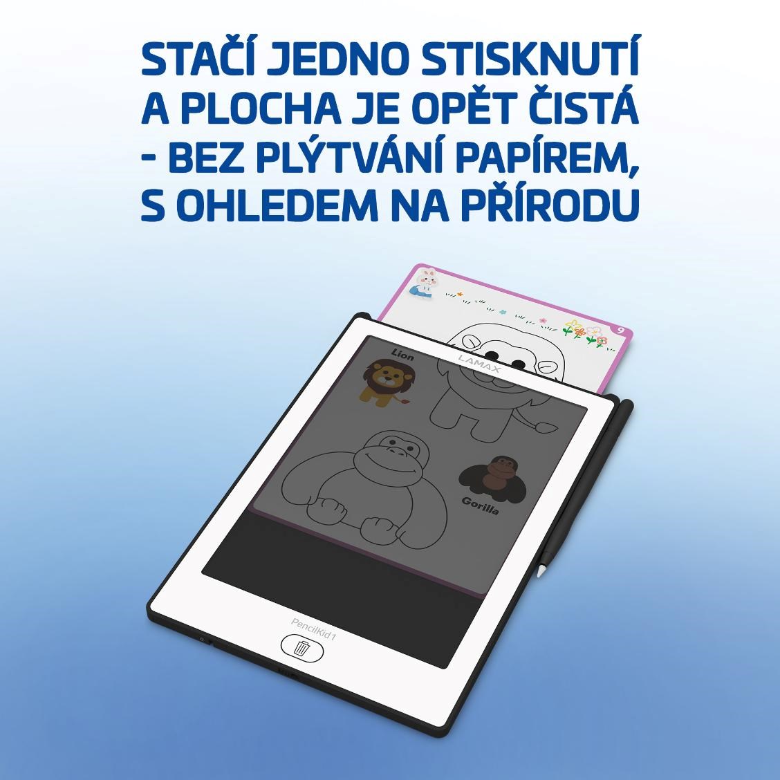 LAMAX PencilKid1 - Kreslicí edukativní tabulka4 