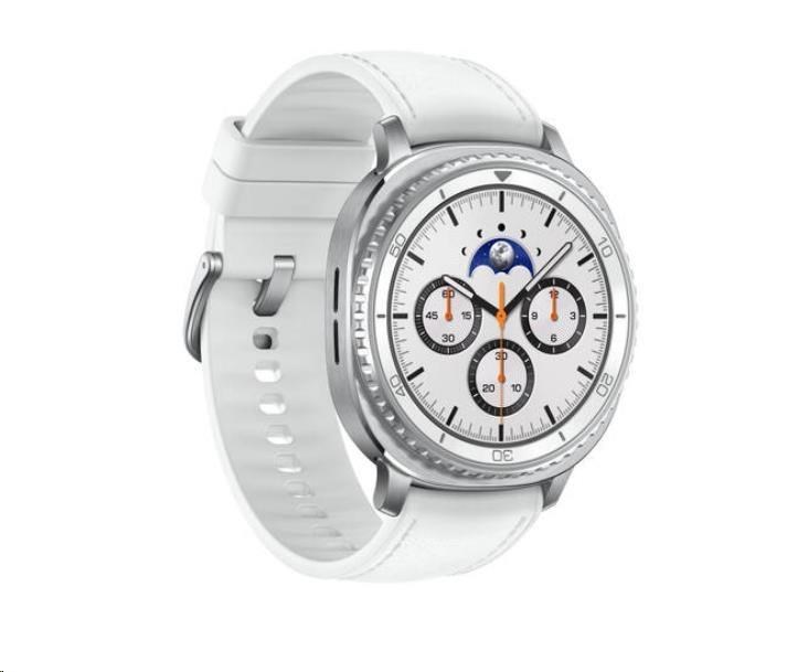 Samsung Galaxy Watch8 Classic (46mm) LTE bílá,  EU2 