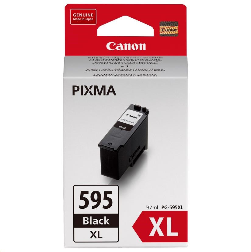 Canon CARTRIDGE PG-595XL černá pro Pixma TS4150i,  TS6550i,  TS7550i (300 stran)0 