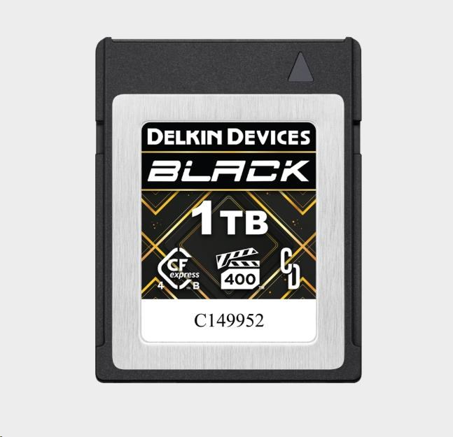 Delkin CFexpress 4.0 BLACK | Type B | R3630/ W3130 (VPG400) 1TB0 