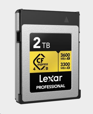 Lexar CFexpress 4.0 Pro Gold R3600/ W3300 2TB2 