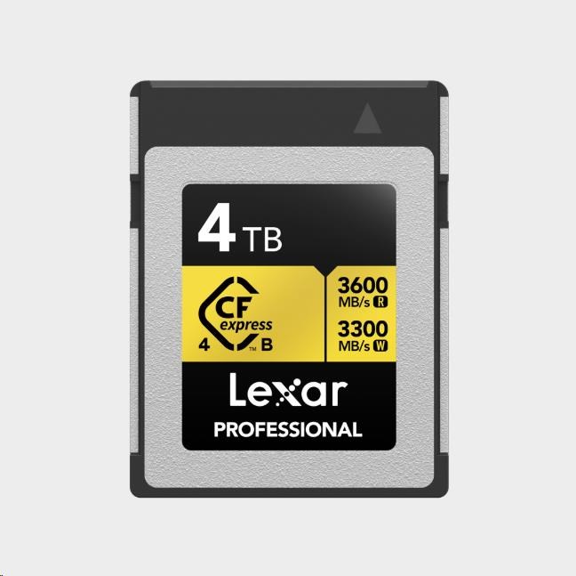 Lexar CFexpress 4.0 Pro Gold R3600/ W3300 4TB0 