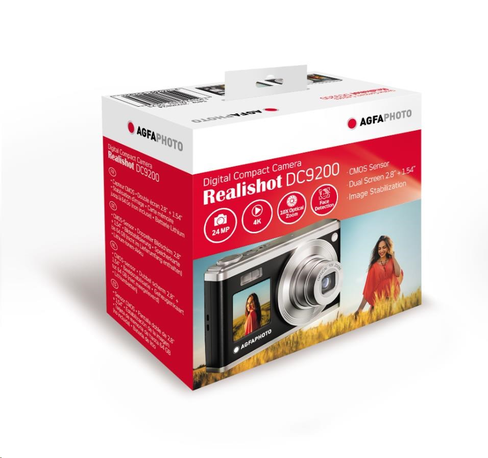 AGFAPHOTO Realishot DC9200 Black - kompaktní fotoaparát6 
