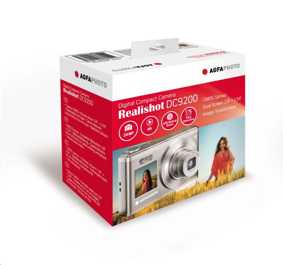 AGFAPHOTO Realishot DC9200 Silver - kompaktní fotoaparát5 