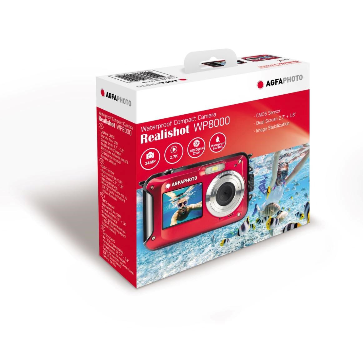 AGFAPHOTO Realishot WP8000 Red3 
