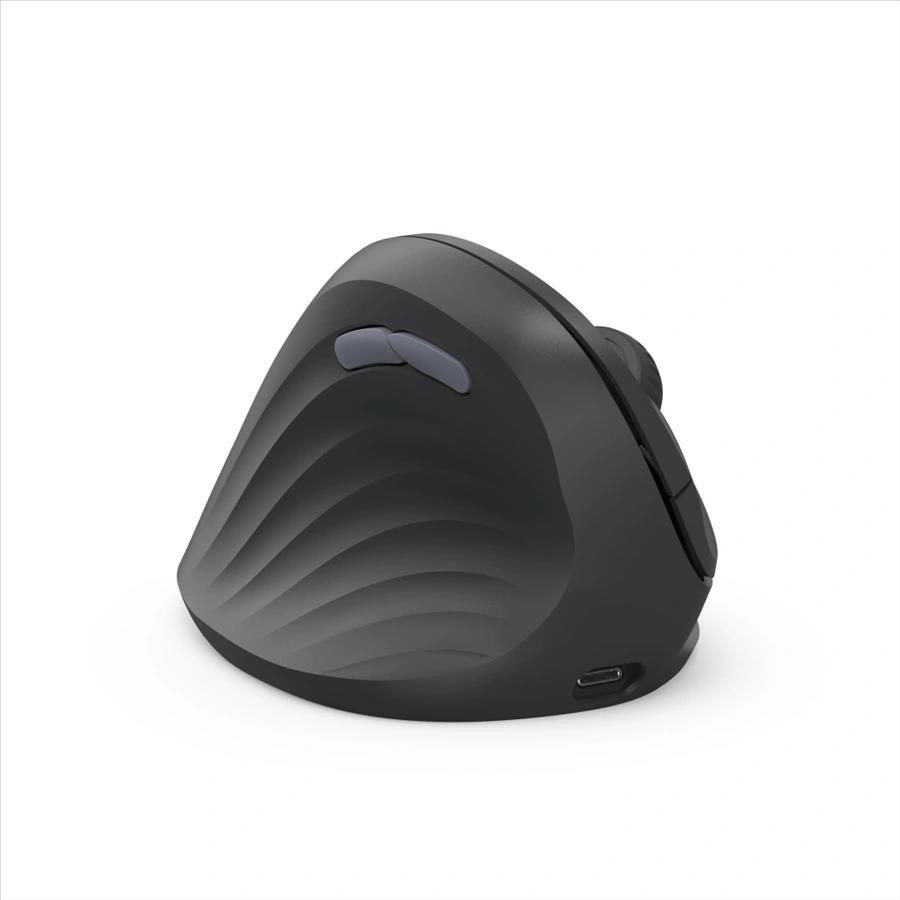 Hama vertikálna ergonomická bezdrôtová myš EWM-600L,  pre ľavákov,  nabíjacia,  čierna3 