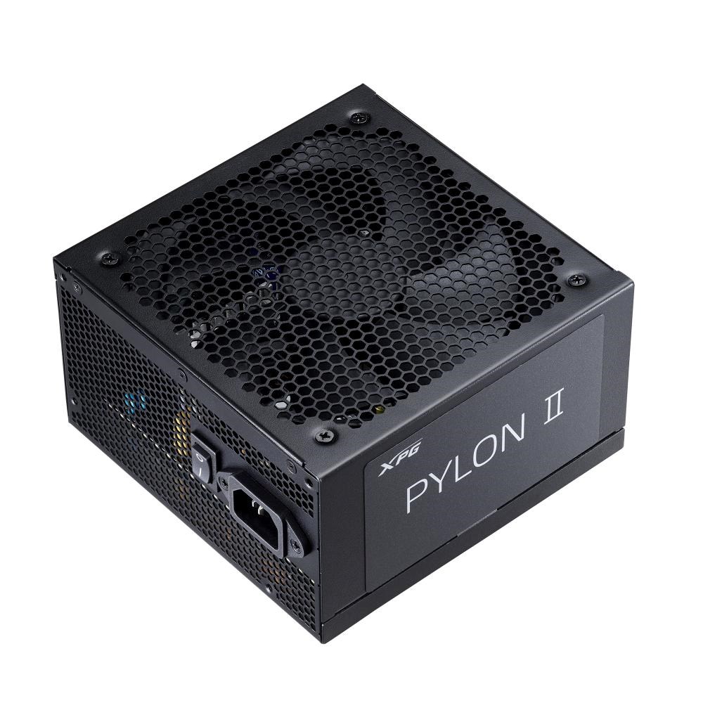 ADATA XPG zdroj PYLON II 650W,  135mm,  80+ Bronze,  černá,  ATX2 