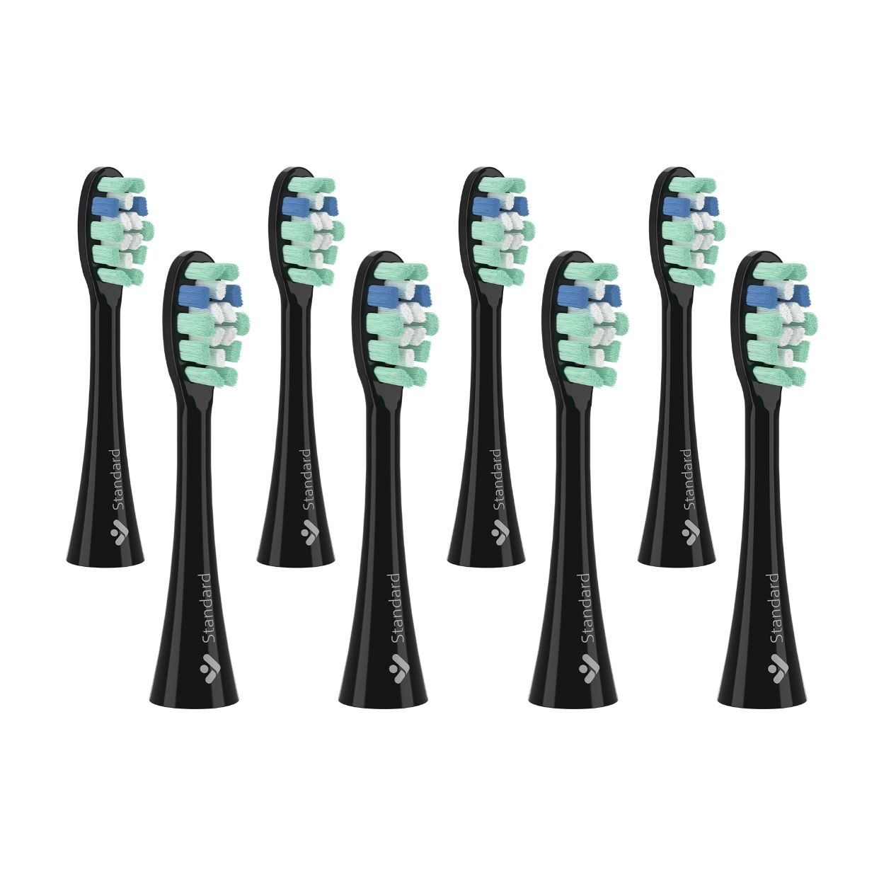 TrueLife SonicBrush Clean-series heads Standard black 8 pack0 