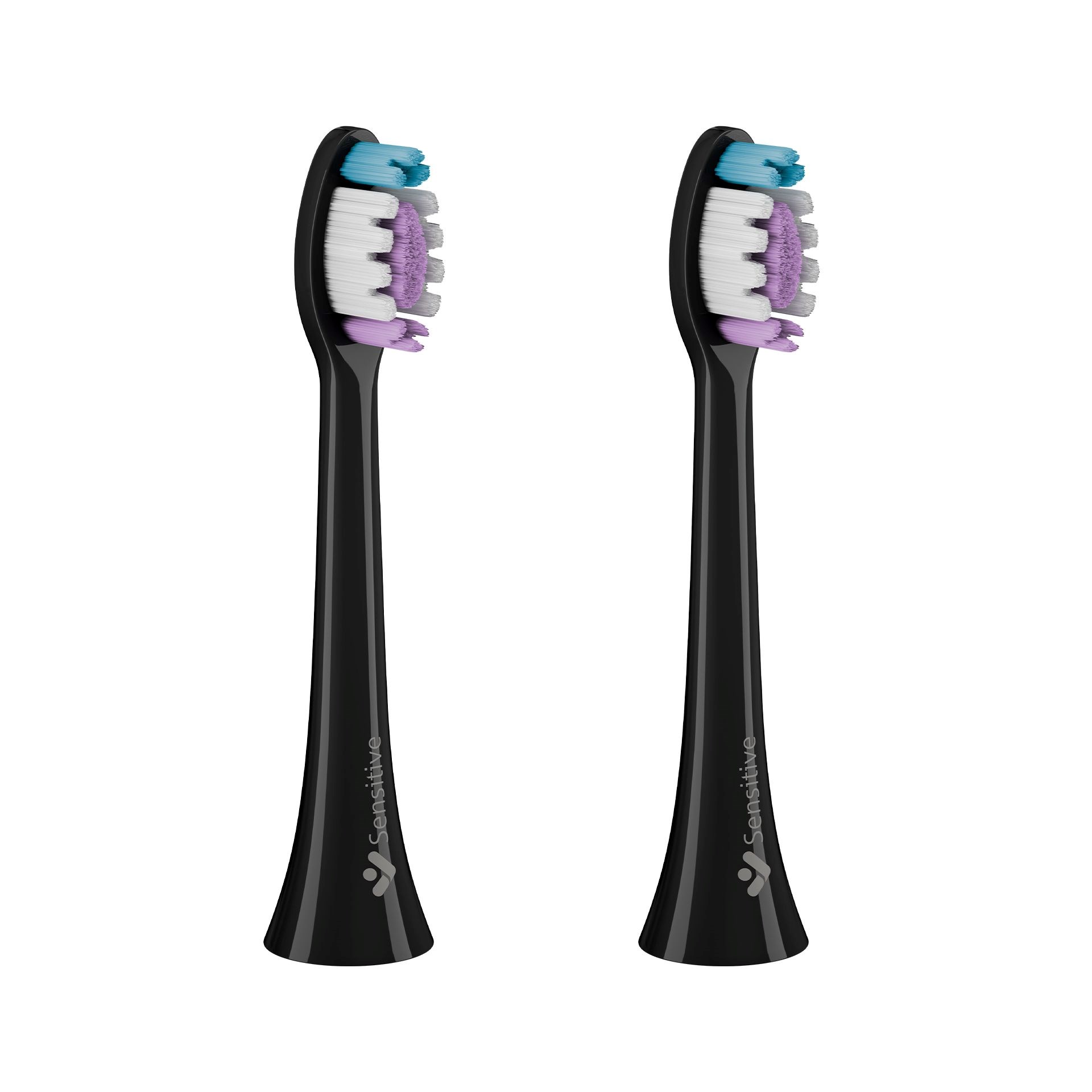 TrueLife SonicBrush Clean-series heads Sensitive black 2 pack0 