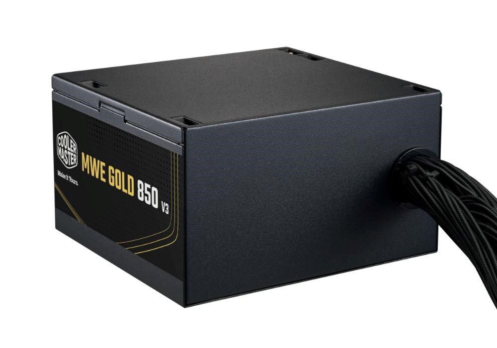 Cooler Master zdroj MWE Gold 850W V3,  120mm,  80+ Gold,  ATX 3.12 