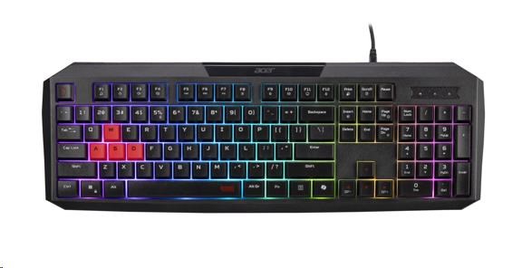 Acer Nitro NKW100/ Drôtové USB-A/ CZ- SK layout/ Čierna