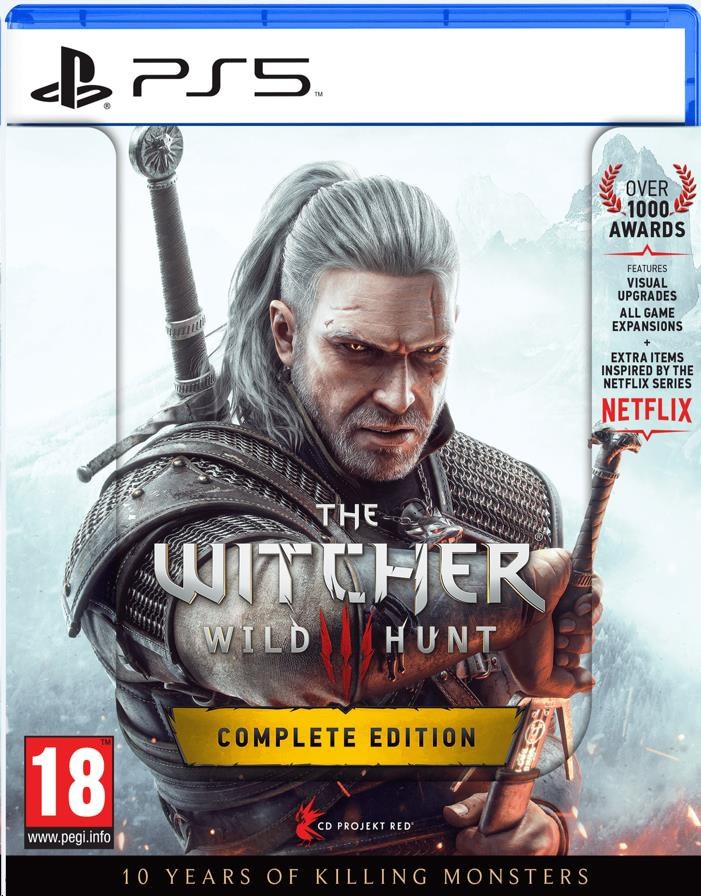 PS5 - The Witcher 3: The Wild Hunt - Complete Edition + 10th Anniversary Steelbook