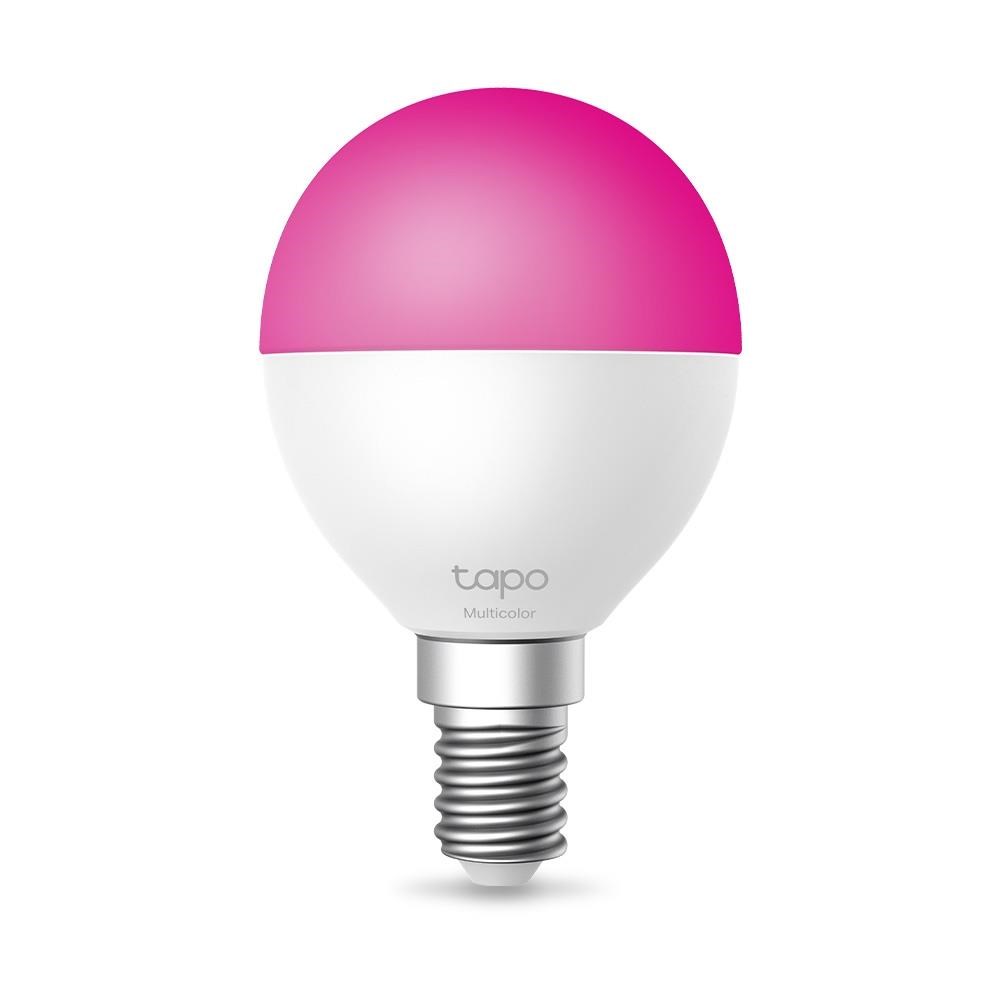 TP-Link Tapo L430P chytrá WiFi stmívatelná LED žárovka (barevná, 2500K-6500K, 470lm, 2, 4GHz, E14)1 